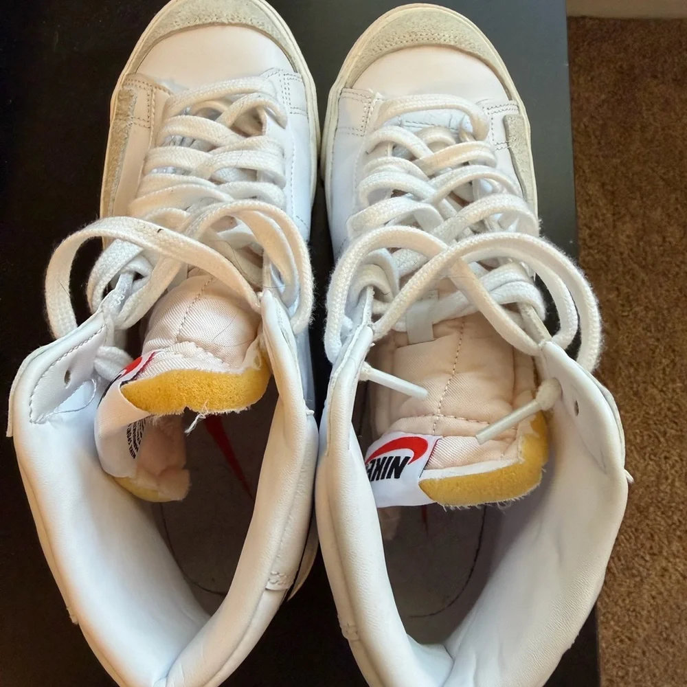 Nike Blazer Mid 77 Vintage White Black W 9 - Picture 4 of 8
